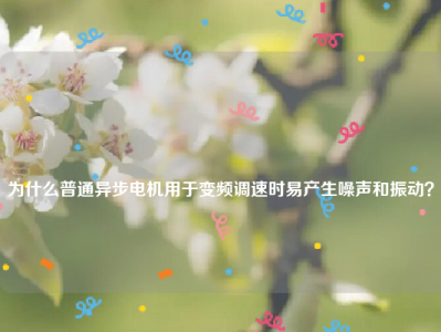 
为什么普通异步电机用于变频调速时易产生噪声和振动？