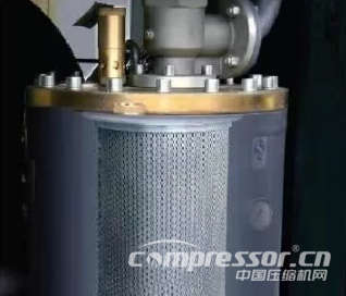 螺杆空压机油分罐的结构和工作原理