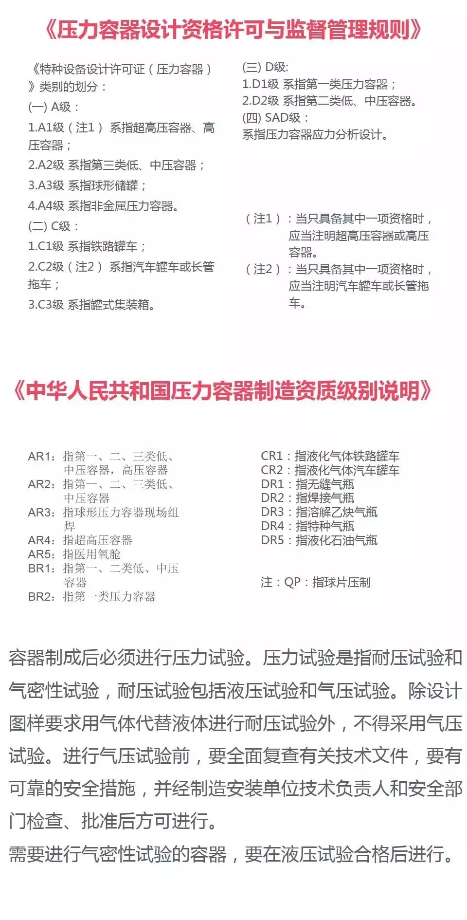 涨知识：最全压力容器知识