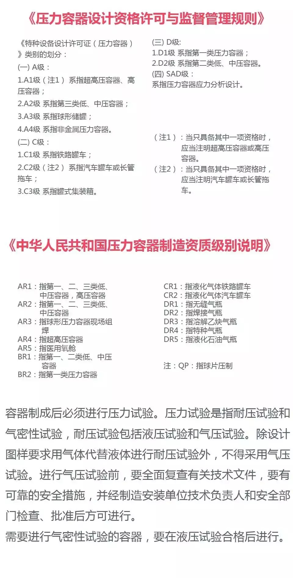 涨知识：最全压力容器知识
