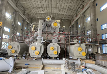 大型煤气化项目—空分装置压缩机安装紧张有序进行